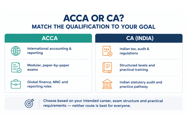 ACCA or CA Qualification Comparison